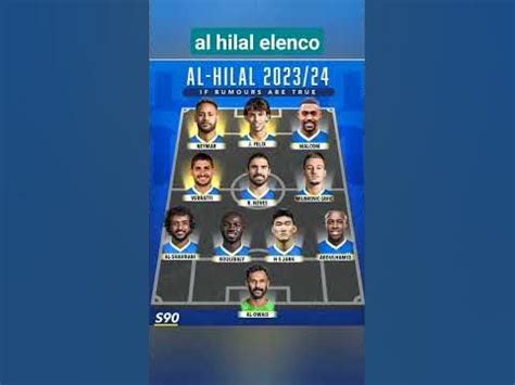 al hilal elenco atual